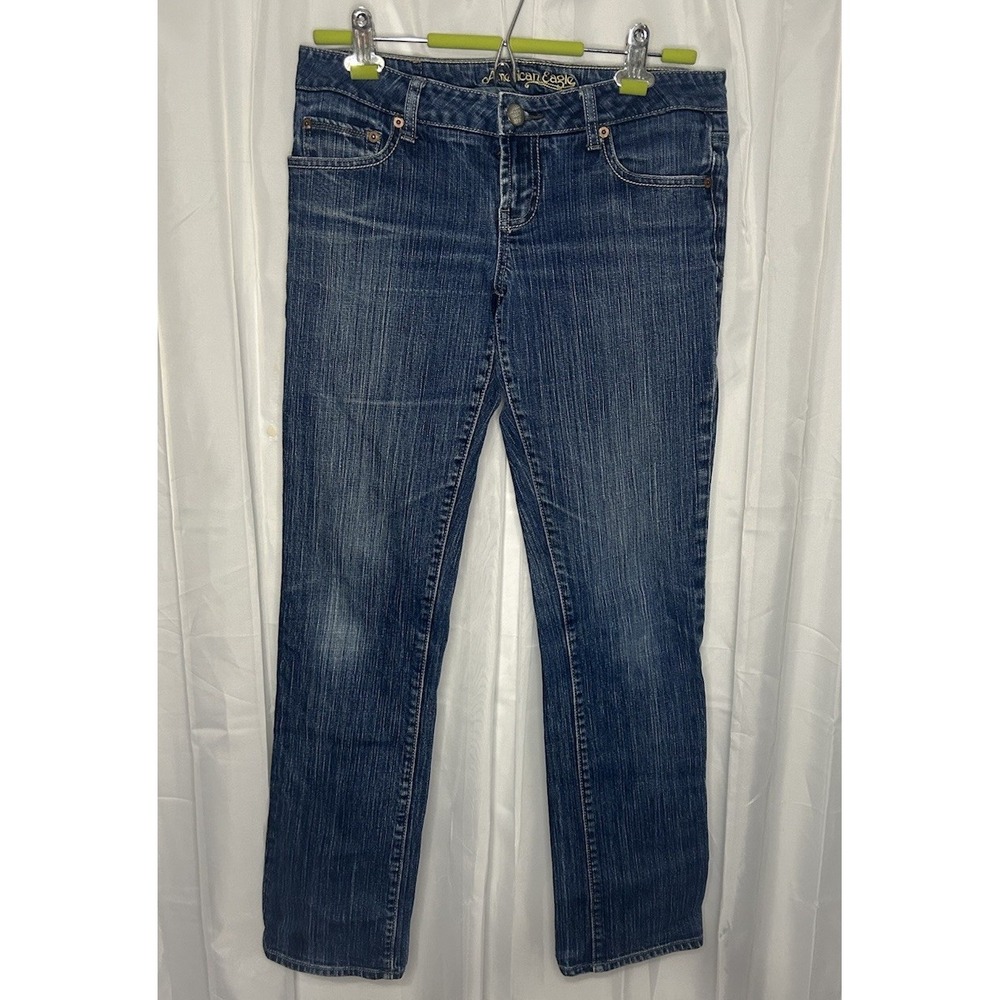 Vintage American Eagle Straight 77 Jeans Womens Size 8 Regular